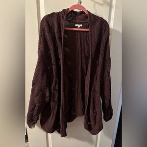 Knit coverup
